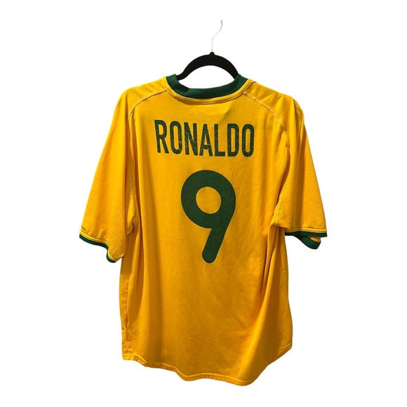 Ronaldo Brazil Nike soccer jersey 2002 - Picture 3 of 4